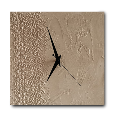 Orologio di Design "Tempo" Texture Ricamo