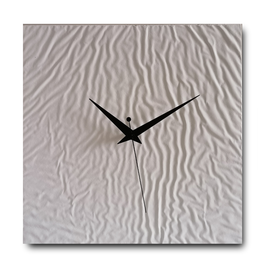 Orologio di Design "Tempo" Texture Drappeggio