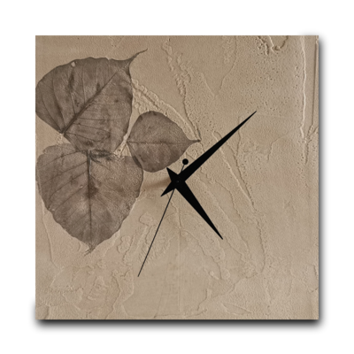 Orologio di Design "Tempo" Texture Foglie