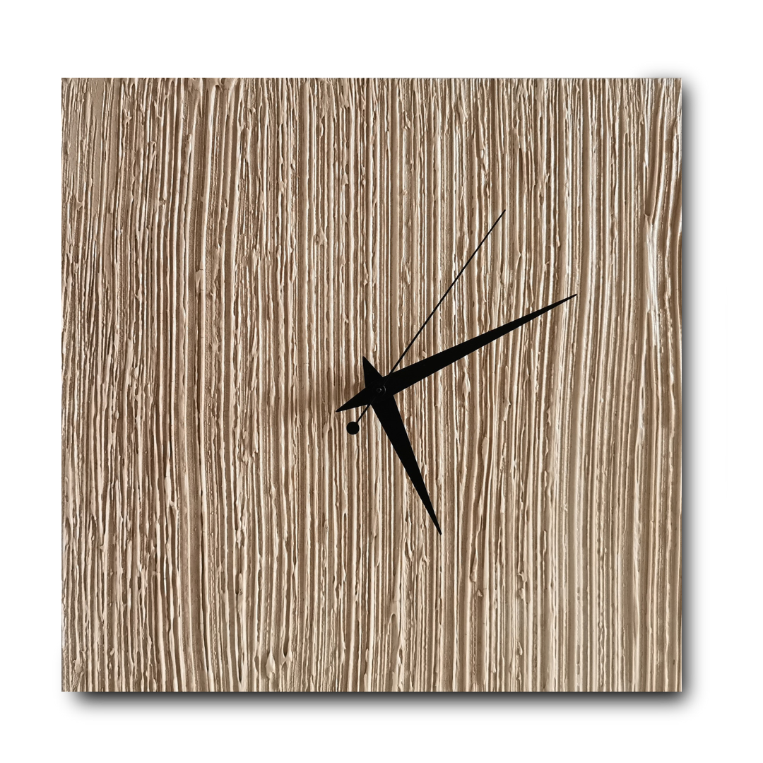 Orologio di Design "Tempo" Texture Stripes