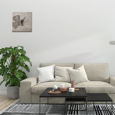 Orologio di Design "Tempo" Texture Foglie