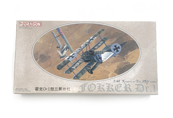 Dragon 1:48 Knights of the Sky Fokker Dr. 1 Model Aircraft Kit