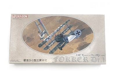 Dragon 1:48 Knights of the Sky Fokker Dr. 1 Model Aircraft Kit