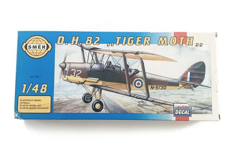 Smer 1:48 D.H. 82 Tiger Moth Model Aircraft Kit