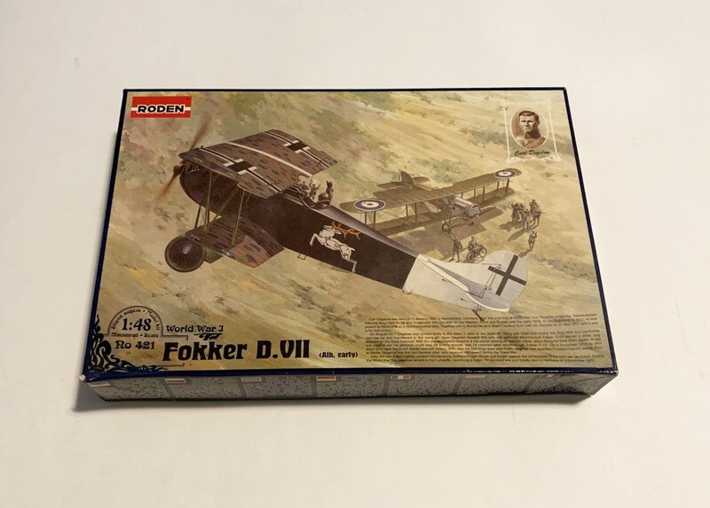 Roden 1:48 Fokker D.VII Model Aircraft Kit