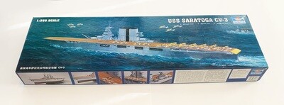 USS Saratoga CV-3 1:350 Plastic Model Kit