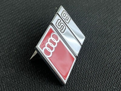 Audi S8 Front Grill Badge Emblem 4D0 853 736A 2ZZ