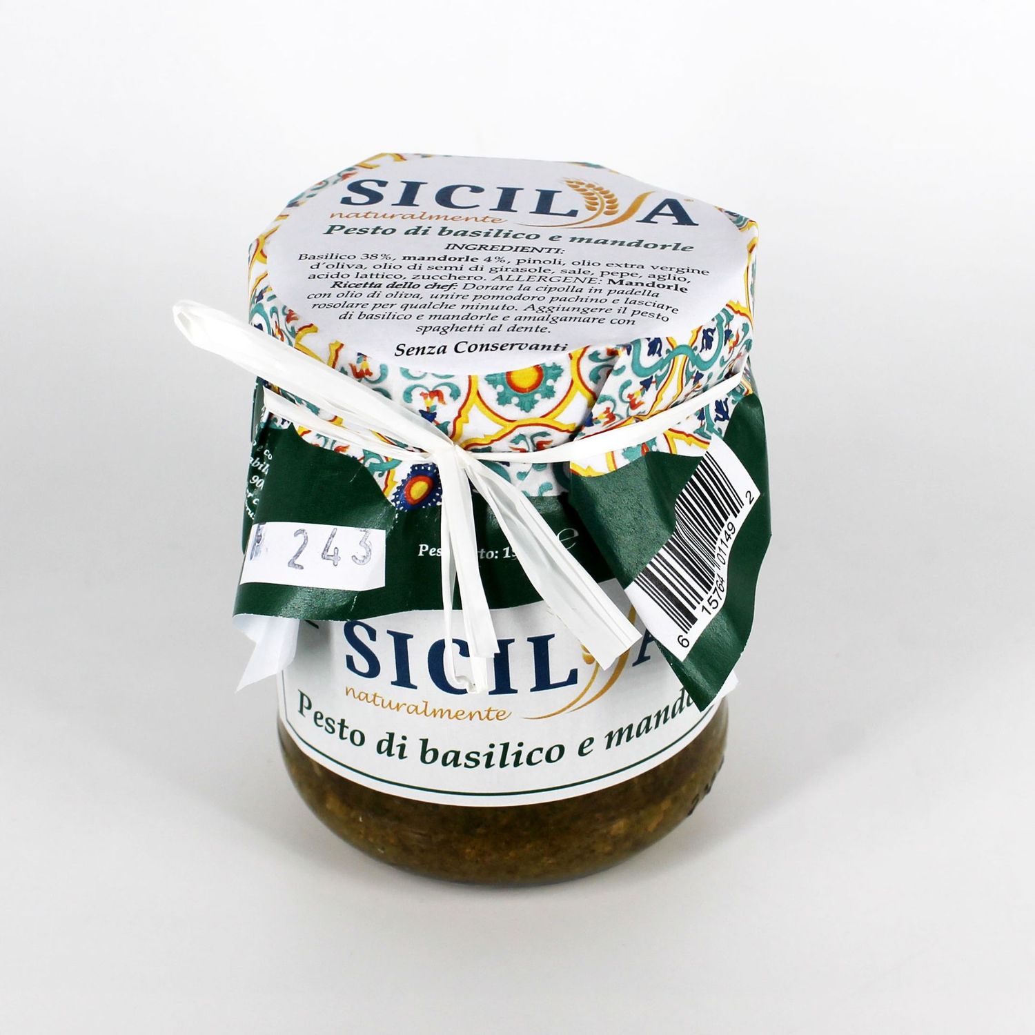 Pesto di Basilico e Mandorle
