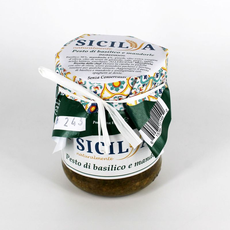 Pesto di Basilico e Mandorle