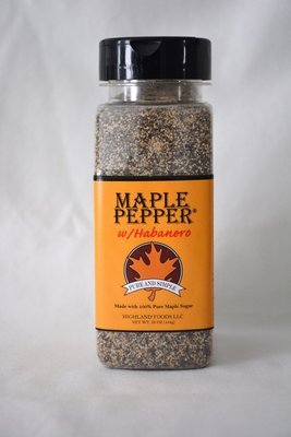Maple Pepper® w/Habanero: 1 lb. pour & shake