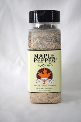 Maple Pepper® w/ Garlic: 1 lb. pour & shake