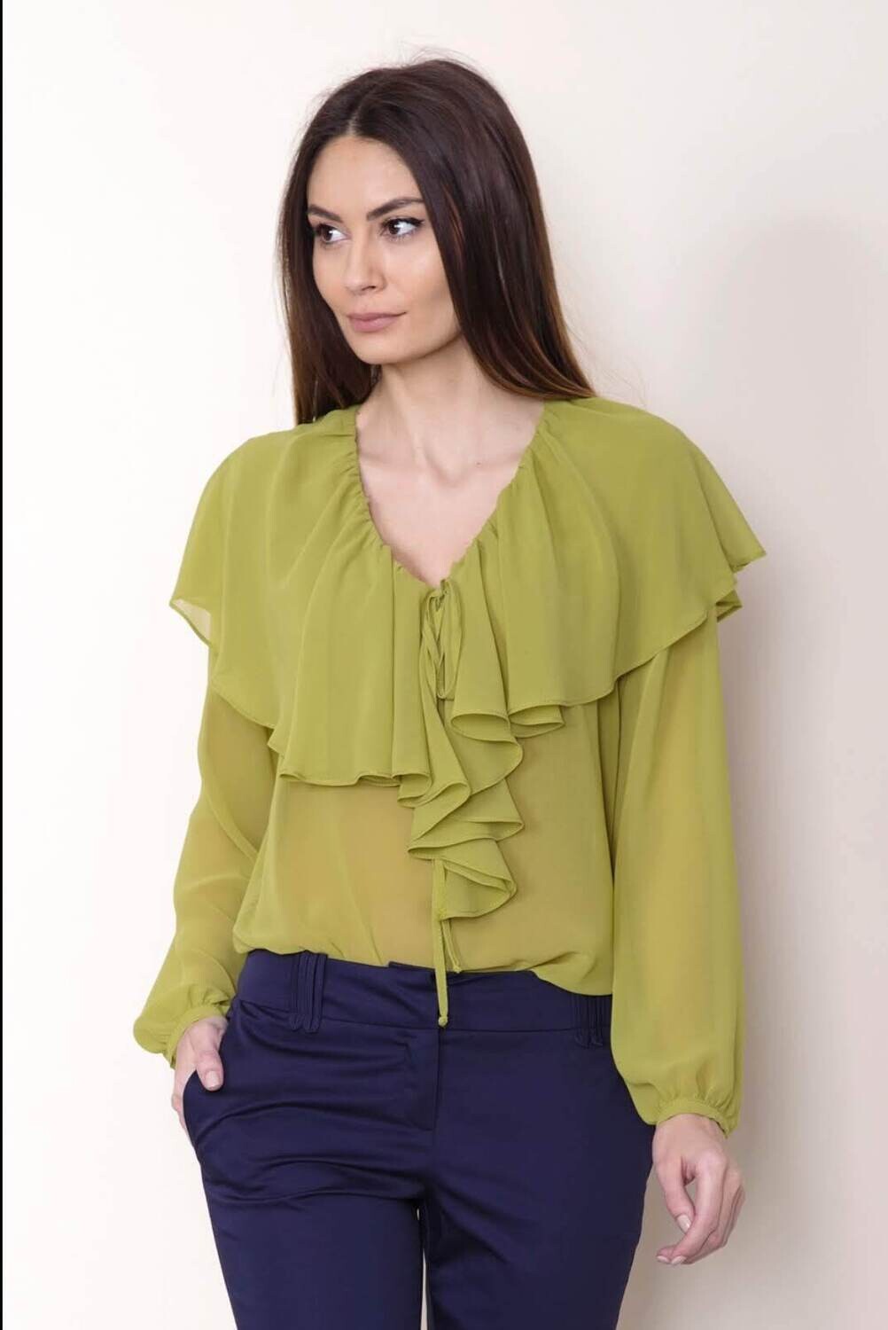 Lime Frill Top