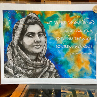 11 - Print Strong Women: Malala Yousafzai