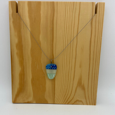 10 - Large Glass Necklace