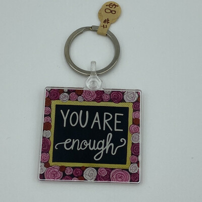 07 - Keychain You are Enough