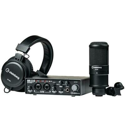Steinberg UR22C Recording Pack (UR22C+STH01+STM01)