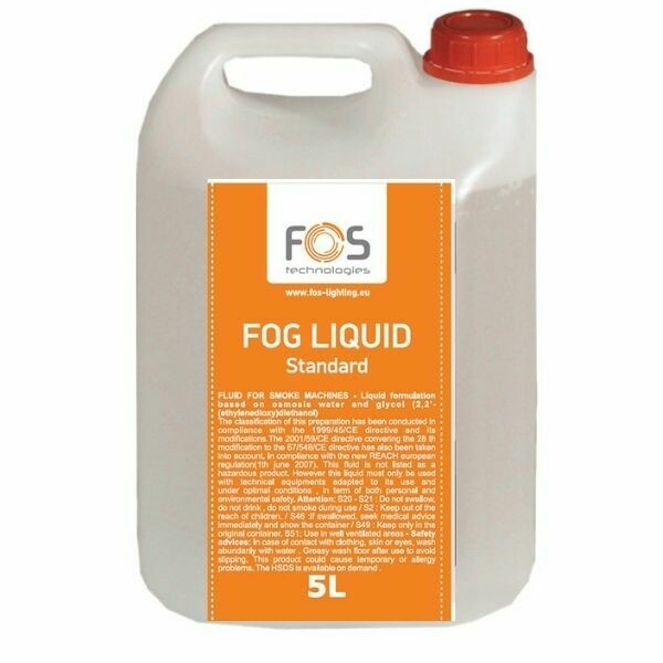 Fos Standard Smoke / Fog fluid 5L Fos Standard Smoke / Fog fluid 5L
