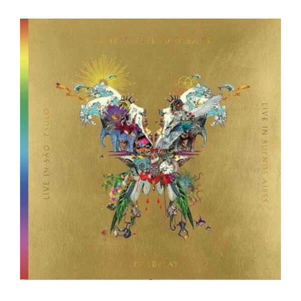 Coldplay - Live In Buenos Aires / Live In São Paulo / A Head Full Of Dreams 3LP Vinyl Records