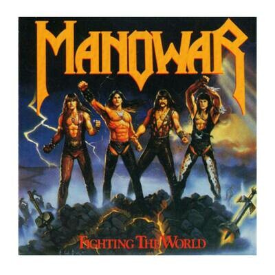Manowar - Fighting The World LP Vinyl Record Manowar - Fighting The World LP Vinyl Record