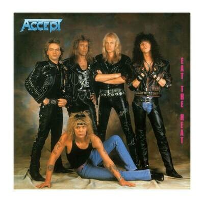 Accept - Eat The Heat LP Vinyl Record Accept - Eat The Heat LP Vinyl Record