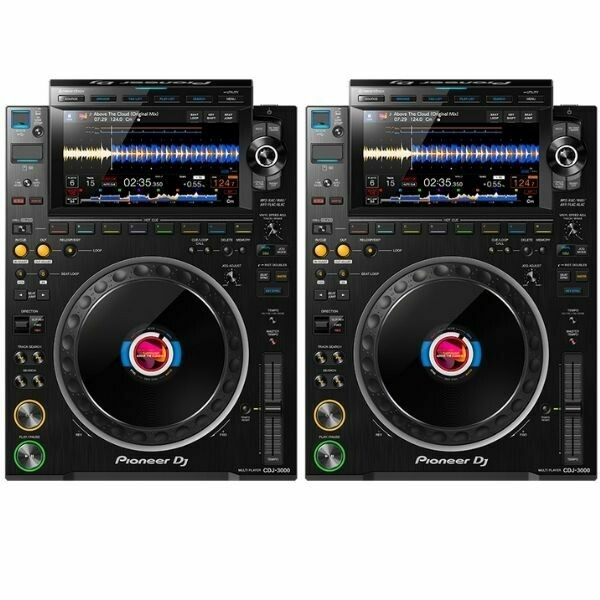 Pioneer CDJ-3000 Pro DJ Multi Player (Pair)