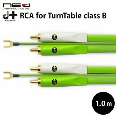 Oyaide Neo d+ RCA-RCA For Turntables Class B 1m