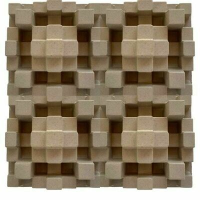 Acoustic Skyline Diffuser Panel 30x30cm (4 pieces)