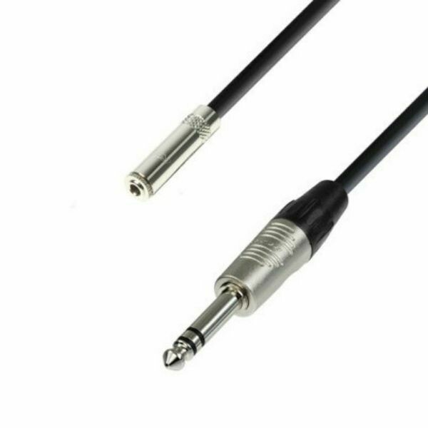Headphone Extension 3.5mm Jack Stereo to 6.3mm Jack Stereo 6m