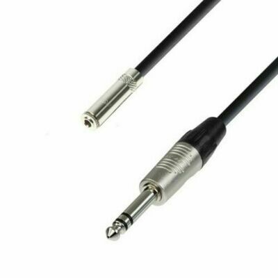 Headphone Extension 3.5mm Jack Stereo to 6.3mm Jack Stereo 3m