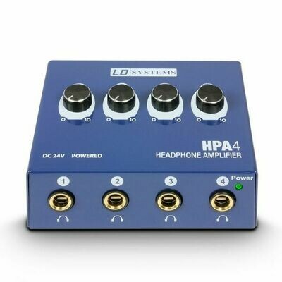 LD Systems HPA 4 Headphone Amplifier 4-Channel