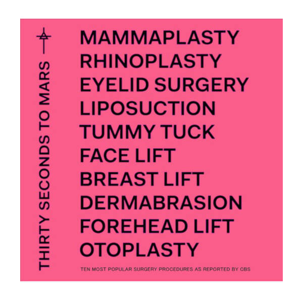 Thirty Seconds To Mars - America LP Vinyl Record