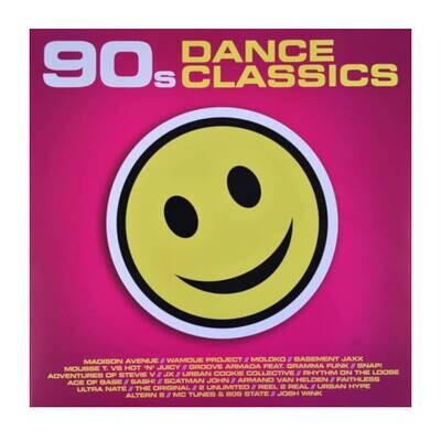 Various - 90's Dance Classics 2LP Vinyl Records Various - 90's Dance Classics 2LP Vinyl Records