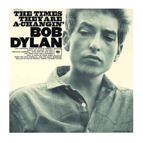 Bob Dylan - The Times They Are A Changin' LP Vinyl Record Bob Dylan - The Times They Are A Changin' LP Vinyl Record