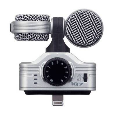 Zoom iQ7 Professional Mid-Side Stereo Microphone for iOS