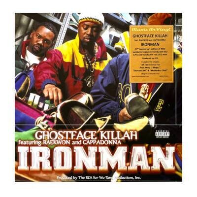 Ghostface Killah - Ironman 2LP Vinyl Records Ghostface Killah - Ironman 2LP Vinyl Records