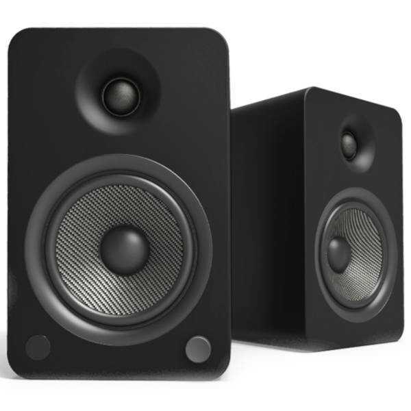 Kanto Audio YU6 6" Premium Powered Speakers Matte Black (Pair)