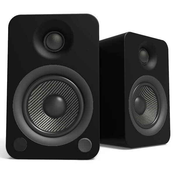 Kanto Audio YU4 4" Premium Powered Speakers Matte Black (Pair)