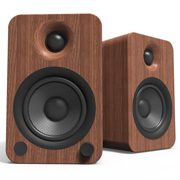 Kanto Audio YU4 4" Premium Powered Speakers Walnut (Pair)