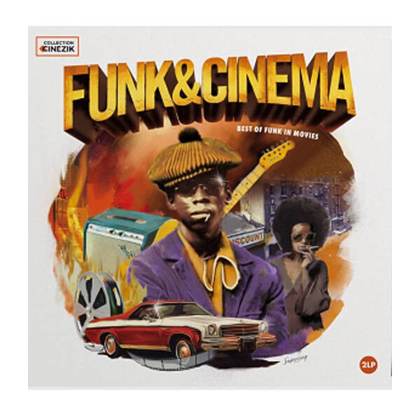 Various - Funk & Cinema - Best Of Funk In Movies 2LP Vinyl Records Various - Funk & Cinema - Best Of Funk In Movies 2LP Vinyl Records