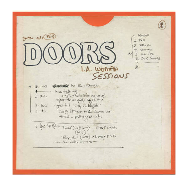 The Doors - LA Woman Sessions Boxset 4LP Vinyl Records
