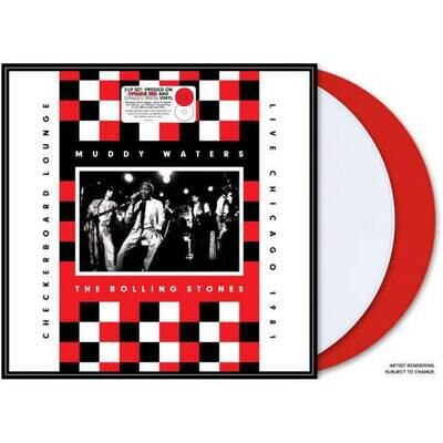 Muddy Waters The Rolling Stones - Checkerboard Lounge - Live Chicago 1981 2LP Vinyl Records