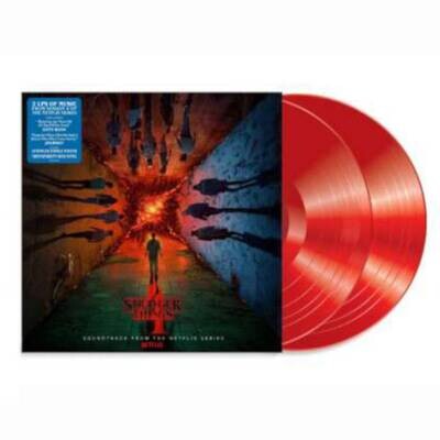 Stranger Things Vol.4 - OST Limited Edition (Red) 2LP Vinyl Records