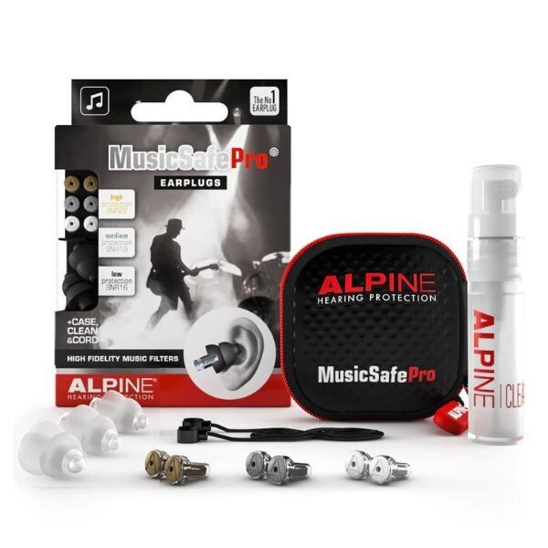 Alpine MusicSafe Pro Hearing Protection Ear Plugs Clear