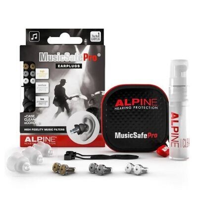 Alpine MusicSafe Pro Hearing Protection Ear Plugs Clear