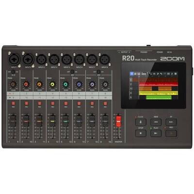 Zoom R20 Multitrack Recorder Production Station