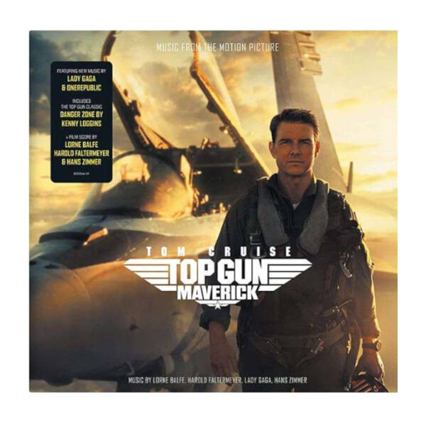 Harold Faltermeyer - Lady Gaga - Hans Zimmer - Top Gun Maverick OST LP Vinyl Record