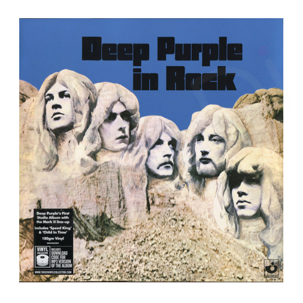 Deep Purple - Deep Purple In Rock LP Vinyl Record Cyprus
