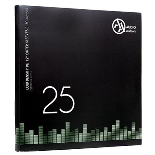 25x Polythene LP Vinyl Record Outer Sleeves