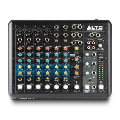 Alto TRUEMIX 800FX 8-Channel Compact Mixer with USB, Bluetooth and Alesis Multi-FX