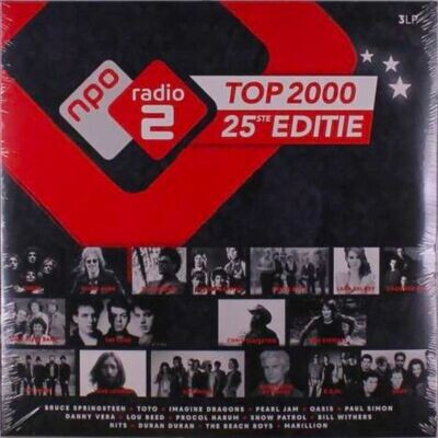 Various - NPO Radio 2 Top 2000 - 25ste Editie 3LP Vinyl Records Various - NPO Radio 2 Top 2000 - 25ste Editie 3LP Vinyl Records